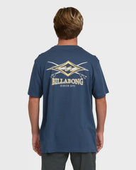 Crossboards Premium Short Sleeve Knit T-Shirt - Dark Denim
