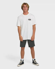 Nanda Ormond Burleigh Heads Premium Short Sleeve Cotton T-Shirt - Off White