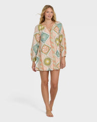 Sweet Dreamer Mini Dress - White Cap