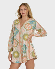 Sweet Dreamer Mini Dress - White Cap