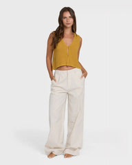 Need Now Sweater Tank Top - Wild Honey