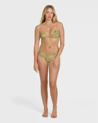 Vaca Soleil Bondi Medium Bikini Bottom - Cedar