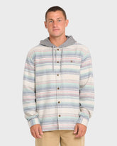 Baja Long Sleeve Flannel Shirt - Oatmeal