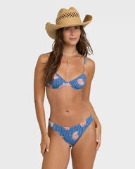 Western Sky Lowrider Full Bikini Bottoms - True Navy