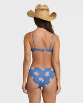 Western Sky Lowrider Full Bikini Bottoms - True Navy