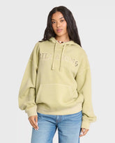 Forever Young Pullover Hoodie - Smoke Green