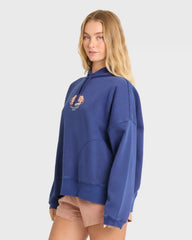 Find Paradise Palm Pullover Hoodie - True Navy