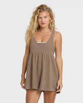 Easy Does It Knit Romper - Incense