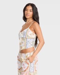 Into The Sun Tank Top - White Cap