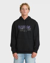 Tribal Pullover Hoodie - Black