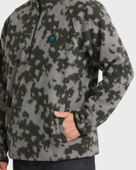 A/Div Boundary Mock Neck Half-Zip Sweatshirt - Black