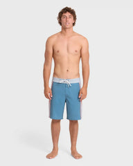 New Wave Pro 19" Boardshorts - China Blue