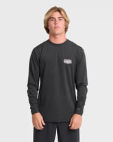 Primo Pack Loose Fit Long Sleeve Surf Tee - Black