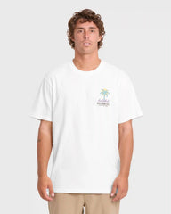 Portal Premium Short Sleeve Knit T-Shirt - Off White