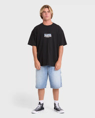 Barb OG Short Sleeve Knit T-Shirt - Black