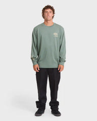 Coordinates Adventure Division Premium Long Sleeve Cotton T-Shirt - Laurel Wreath