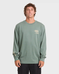 Coordinates Adventure Division Premium Long Sleeve Cotton T-Shirt - Laurel Wreath