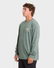 Coordinates Adventure Division Premium Long Sleeve Cotton T-Shirt - Laurel Wreath