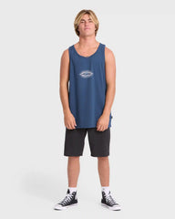Rotor Diamond Premium Tank Top - Dark Denim