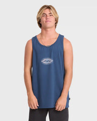 Rotor Diamond Premium Tank Top - Dark Denim