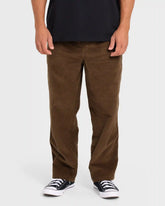 Larry Layback Cord Pants - Carafe
