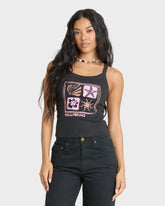 Day Trip Forever Tank Top - Black Sands