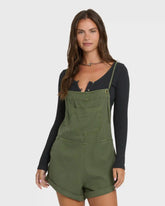 Wild Pursuit Overall Romper - Canteen