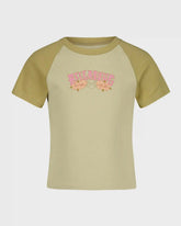 Girls Hibiscus Minds Short Sleeve T-Shirt