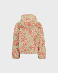 Girls Just In Time Half Zip Sherpa Hoodie
