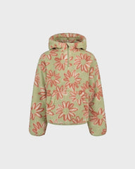 Girls Just In Time Half Zip Sherpa Hoodie