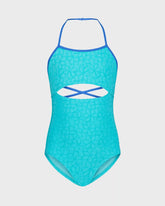 Girls Wander Over One Piece Swimsuit