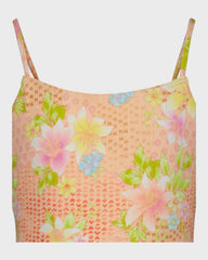 Girls Crazy For Coral One Piece Swimsuit