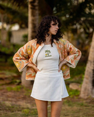 Folk Story 2 Quilted Jacket - Sand