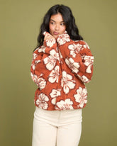All The Time Sherpa Half Zip Sweatshirt - Sedona
