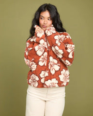 All The Time Sherpa Half Zip Sweatshirt - Sedona