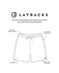 All Day Laybacks 16" Trunks - Bermuda