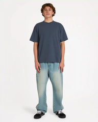 Arch Up Short Sleeve Knit T-Shirt - Charcoal