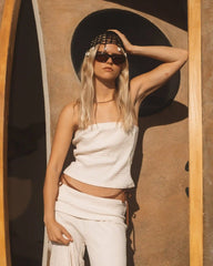 Talley Tube Top - White Cap