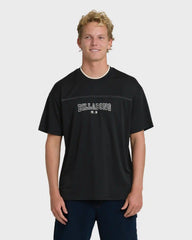 A.I. Mesh Jersey Short Sleeve T-Shirt - Black