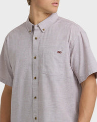All Day Short Sleeve Shirt - Plum