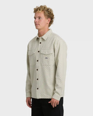 Bad Dog Long Sleeve Flannel Shirt - Chino