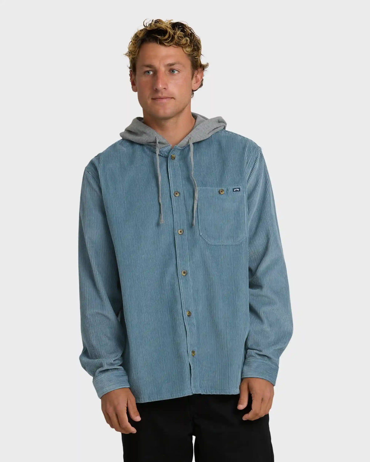 Baja Long Sleeve Shirt - Blue Fog
