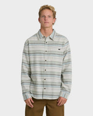 Coastline Long Sleeve Flannel Shirt - Chino