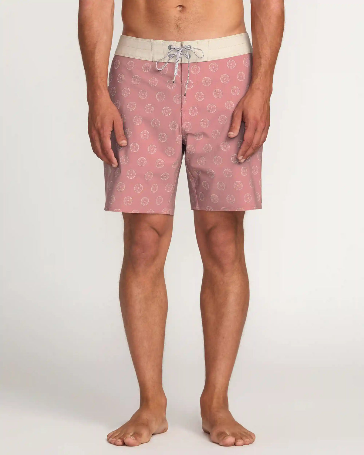 Good Times Pro Performance 18" Boardshorts - Dusty Rose