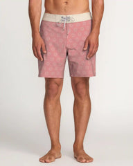 Good Times Pro Performance 18" Boardshorts - Dusty Rose