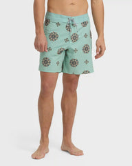 Good Times Pro Performance 18" Boardshorts - Seafoam