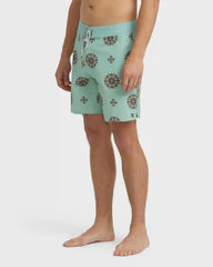 Good Times Pro Performance 18" Boardshorts - Seafoam