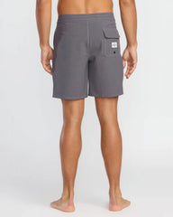 Every Other Day Lo Tide 18" Boardshorts - Gray Violet