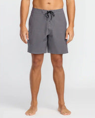 Every Other Day Lo Tide 18" Boardshorts - Gray Violet