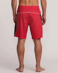 Straddie Pro Performance 20" Boardshorts - Scarlet